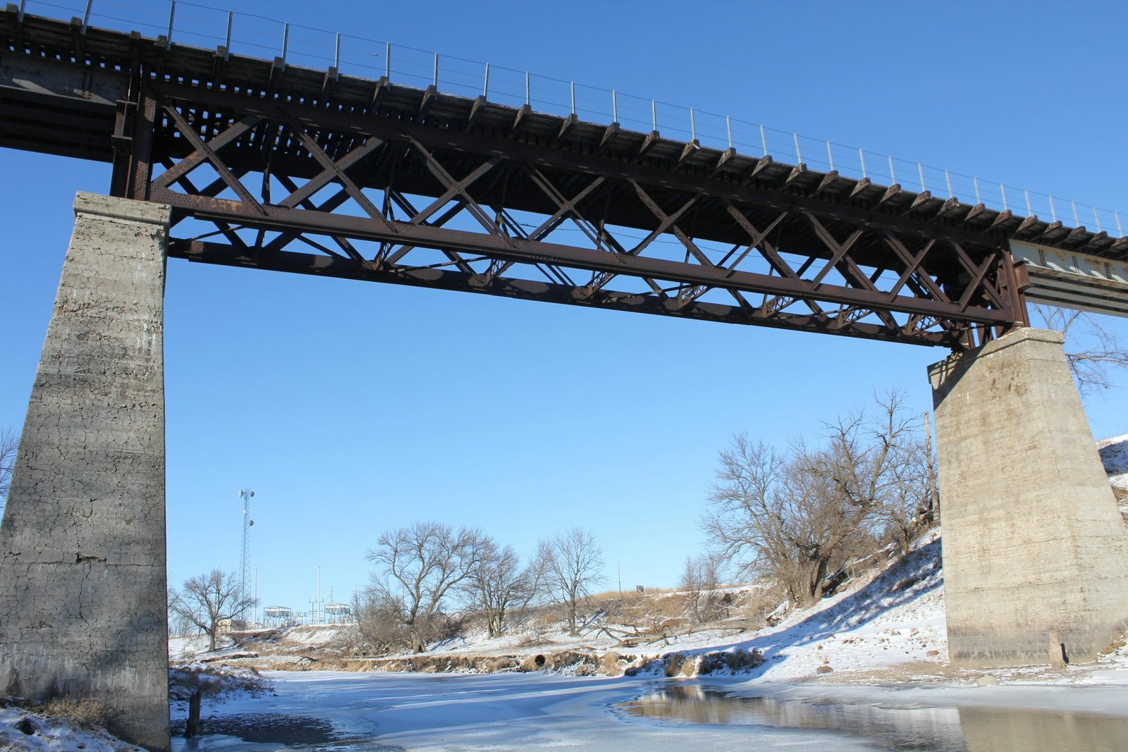 Truss span (span #3)